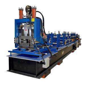 Quality Steel Frame C Z Purlin Roll Forming Machine With 11.5kw Motor And Automatical Cutting Devices for sale