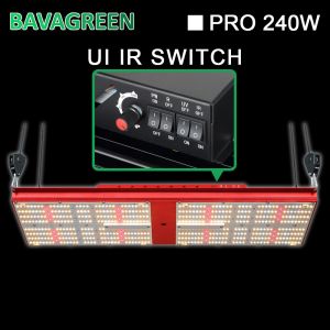 Quality 552 Diodes 240W LED Grow Light 624umol/S Samsung Lm301h Adjustable Spectrum for sale