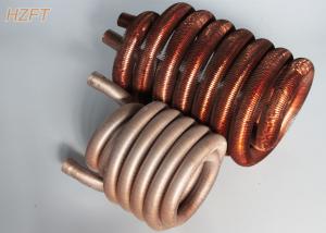 Quality Copper or Copper Nickel Refrigerator Condenser Coil Tin plating outside surface for sale