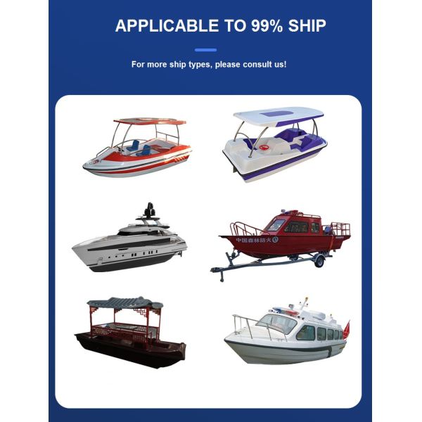 LiFePO4 Electric Boat Ship Tractor Lithium Battery Packs Prismatic Lithium Ion LFP IP67 320V 80AH 100AH 200AH