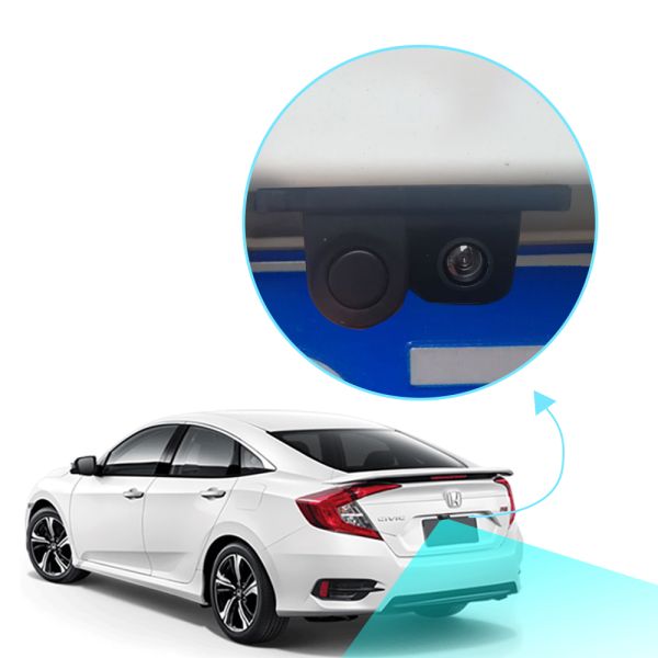 160 Degree 720*504pixels 1W Rear View Parking Camera 0Lux