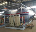 Customized 50m3 LPG Skid Station With Automobile LPG Gas Dispenser ASME