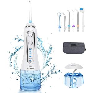 Quality Rechargeable Water Jet Flosser For Braces / Bridges / Implants Care for sale