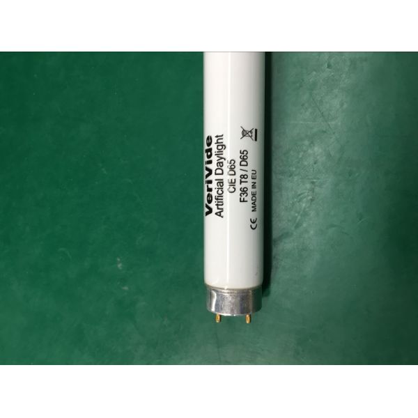 Verivide F36T8 Artificial Daylight D65 120cm Fluorescent Tube Light Glass Material Made in EU