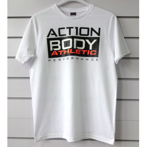 Quick Dry Men's Sports T-Shirt with Vibrant Fluorescent Print and Fabric Type