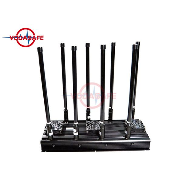 Eight Way Wifi Drone Jamming Device , Drone Jammer Kit Environmental Friendly