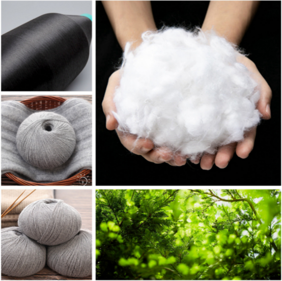 Raw White Virgin Polyamide Fiber 38-120mm High Durability GRS