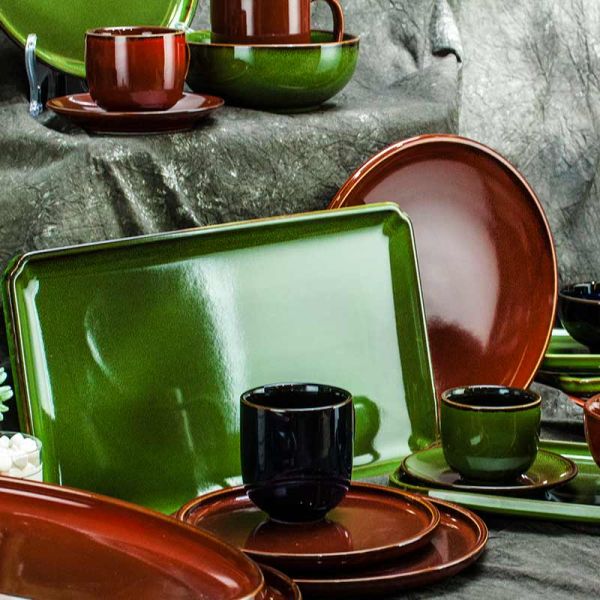 20Pc Color Dinnerware Set