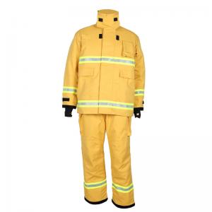 Quality Fire Fighting Garment ESA Protective Firefighters Uniforms Fire Repellent Clothing for sale