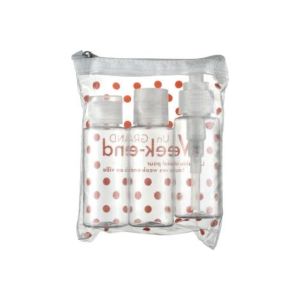 PP Plastic Material Airplane Size Empty Bottles and Jars for Personal Care