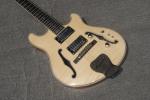 High-grade customized jazz six-string electric guitar, double f-hole half-hollow