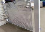 PVC Coated Round Steel Punching Hole Mesh Used For Fence /Perforated Metal