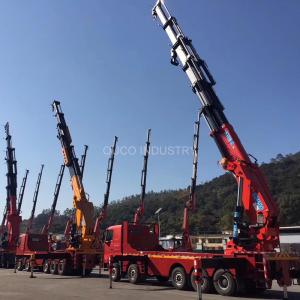 Quality Heavy Duty Truck Mounted Crane 10t Small Standard Capacity Telescopic Boom for sale