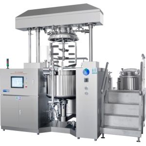 10000L Cosmetic Emulsifier Mixer With Circulation Homogenizer 3phases 200V