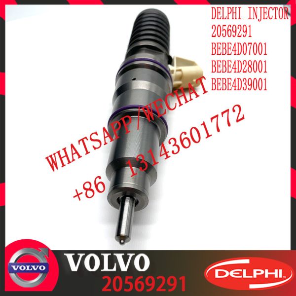 Diesel Engine Fuel injector 20569291 BEBE4D07001 BEBE4D28001 BEBE4D39001 85000501 E3.1/ E3.18 for V-O-L-V D12 3139