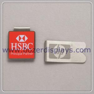 Quality Silk Printing Metal Paper Clip/Good Quality Metal Clip for sale