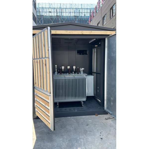 11kV/0.415kV Three Phase Oil Immersed Copper Winding Input / Output Transformer