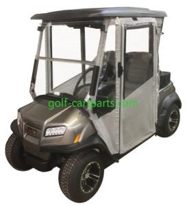 Quality 3 Sided Golf Cart Enclosures With Hard Doors 2 Passenger Golf Cart Cover for sale