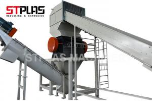 Quality Milk Plastic Bottle Washing Machine , Drying Plastic Recycling Washing Line for sale