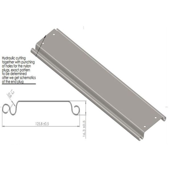 high efficiency Automatic Galvanized Steel Shutter Door Roll Forming Machine