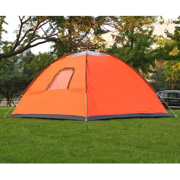 3 to 4 Person Economy Single Layer Camping Tent with One Door(HT6052)