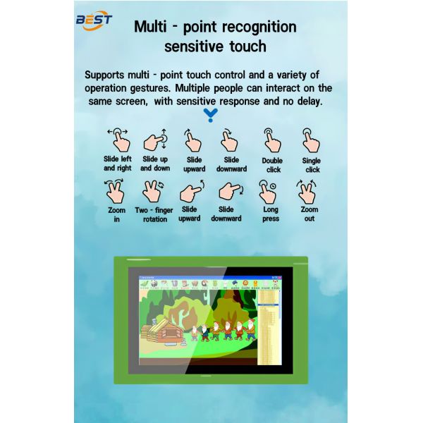 Digital Smart Touch Gaming Table with LCD Screen Multi-Touch Game Computer