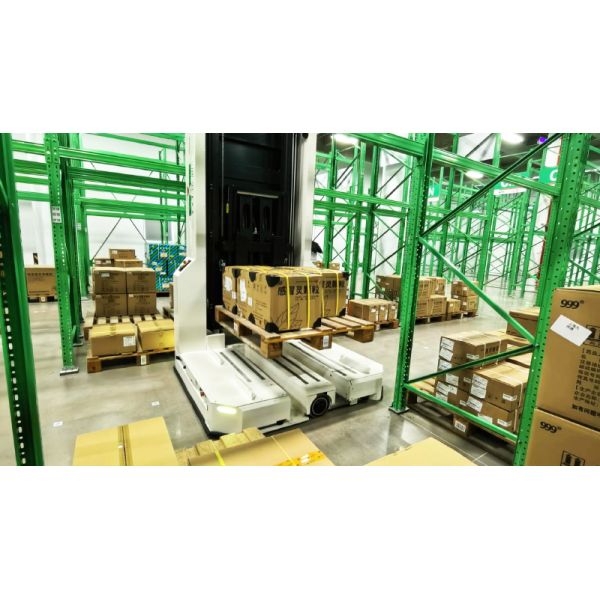 VFR,VNA Fork-Type AMR,Very Narrow Aisle Fork-Type Autonomous Mobile Robot,Warehouse Automation And Logistics Industry Automatically Organize And Stack