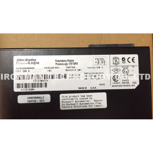 1757-SRM /B Allen Bradley PLC ProcessLogix ControlLogix System Redundancy Module 1757-SRM