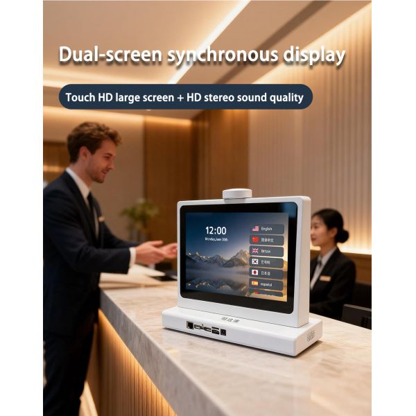 10" Portable Smart Translator Device High-Accuracy Real-time Language Translation for Reception and Simultaneous Interpretation