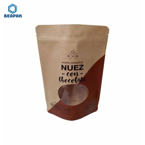 500ml Stand Up Coffee Pouches For Food Tea Packaging