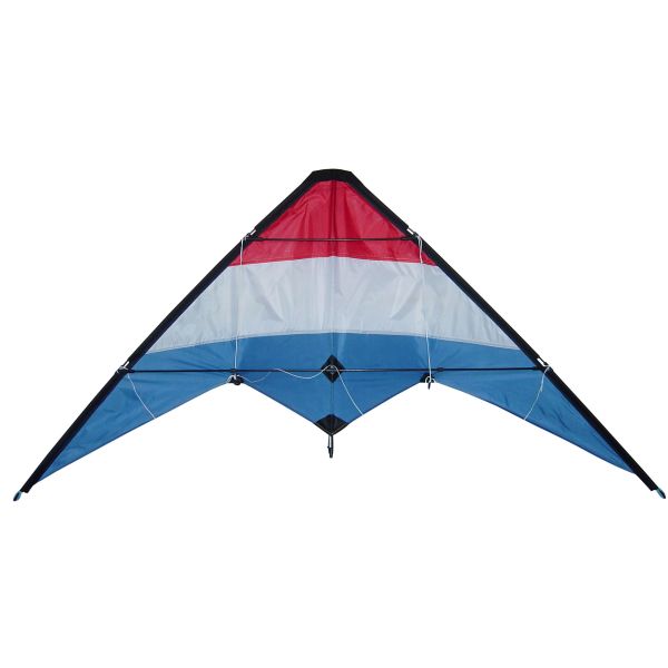 Stackable colorized fabric Delta stunt kite, adults delta kite for sports