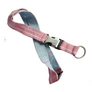 Quality Economic branding promotion polyester lanyard with safety break away buckle,safety lanyard for sale