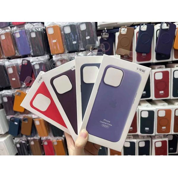 Luxury Design Style Leather Cellphone Cover for iPhone 12 13 14 15 Pro Max Durable PU