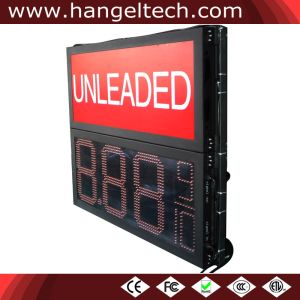 Quality 16 Inches Digits Outdoor LED Petrol Station Display Signs - 8.88 9/10 for sale