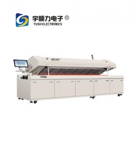 Quality Lead Free Hot Air Reflow Soldering Machine For Pcb Conveyor Speed 0-2000 Mm /Min for sale