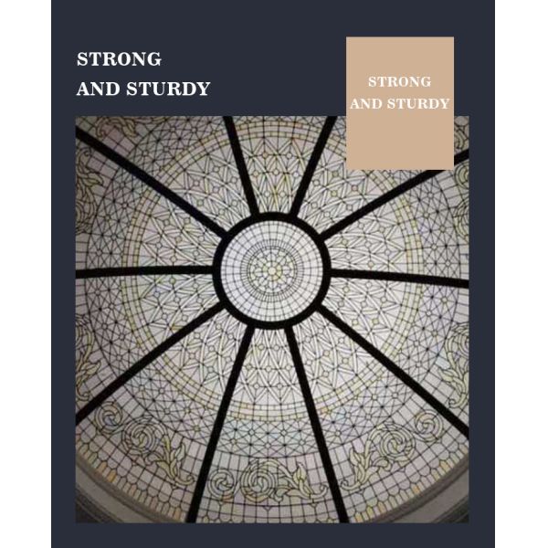 Stained Custom Decorative Windows Handmade Ceiling Dome