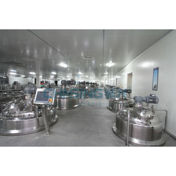 Shampoo Mixer , Shampoo Mixing Machine Shampoo Mixing Vessel