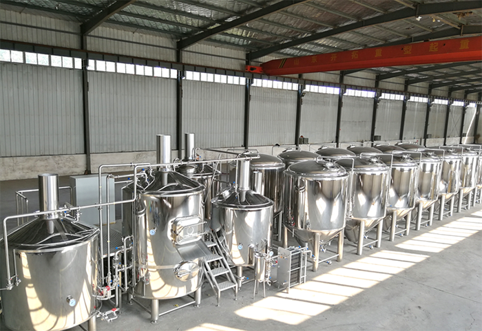 5BBL Mirror Polished Pub Brewing Systems 100% TIG Welding / Tri Clamp Connection