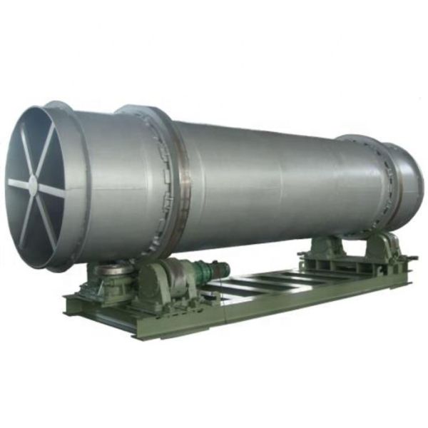 50T/H SUS304L Sand Rotary Dryer with Large Processing Capacity and Low Drying Cost
