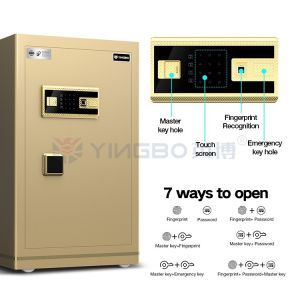 Biometric Fingerprint Lock Smart Safe Box For Office Security 46kg YB/N7-80