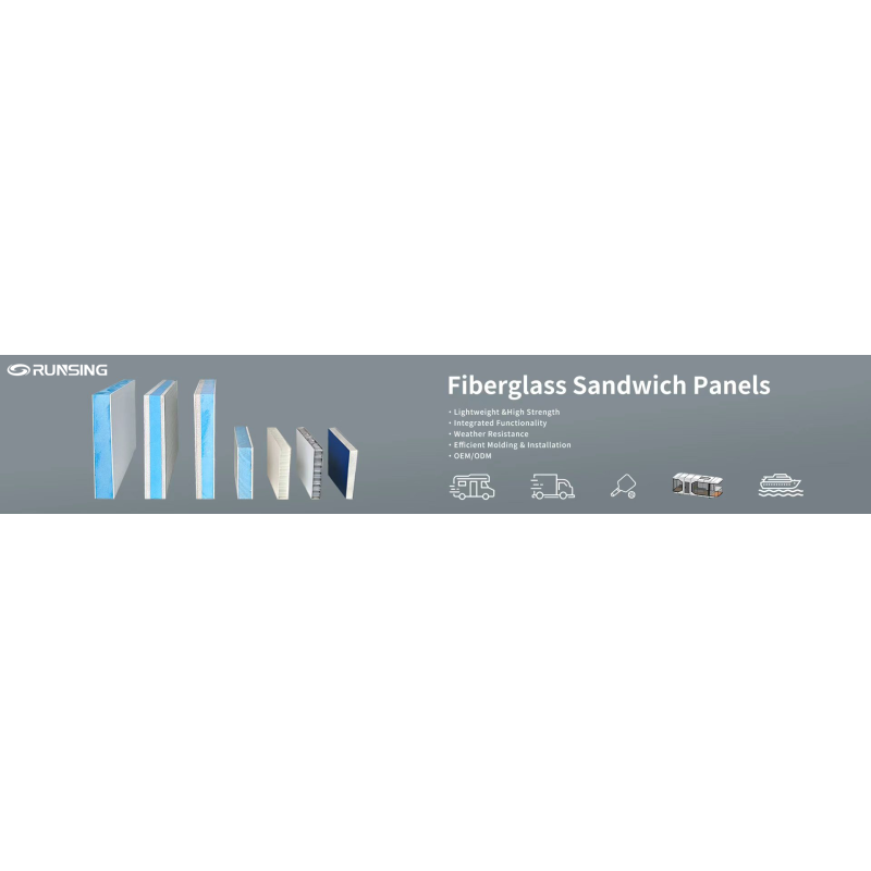 Premium Lightweight FRP Panel Manufacturer High-Quality FRP Sandwich Panel