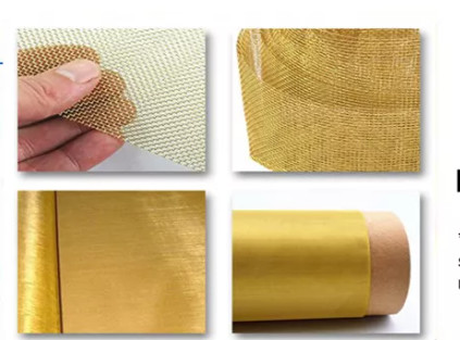 10 12 16 40 60 Mesh Filter Woven Wire Mesh Cloth Brass Copper