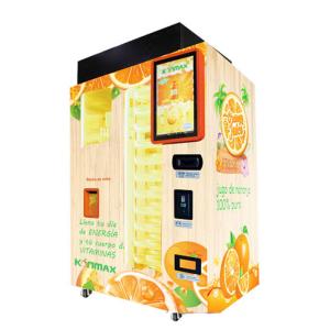 Quality Touch Screen Cold Fresh Juice Vending Machine 24 Hours For Self Service for sale