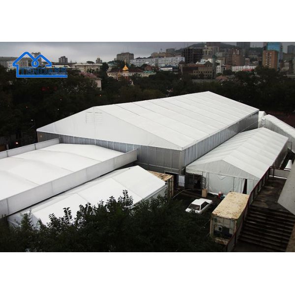 Customized Movable Temporary Storage Tents Shelters For Outdoor CE Certificate Permanent Tent Structures
