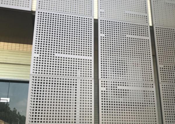 2mm Punched Aluminum Sheet With 2mm Hole For Ventilation