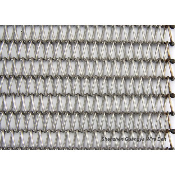 Acid Resistant Honeycomb Belt Conveyor , Industrial Furnace Conveyor Belt