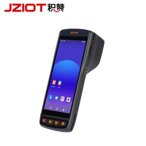 China Rugged PDAs 2D QR Code Android 11 Mobile Data Terminal Courier Handheld Logistic PDA Barcode Scanner With Printer on sale