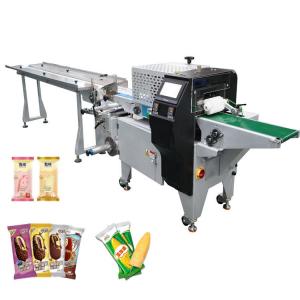 Quality Automatic Popsicle Pillow Type Packing Machine 220V 50HZ Flow Pack Machine for sale