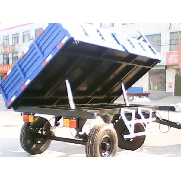 13 Ton Capacity Axle Small Mini Tractor Trailer for Walking Tractor