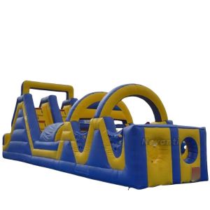 Quality Inflatable Knock Out Obstacle Course Wipeout Bouncer for Unisex As Picture or Custom for sale